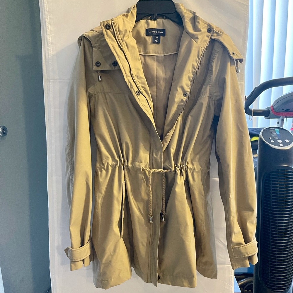 Lands’End kids raincoat